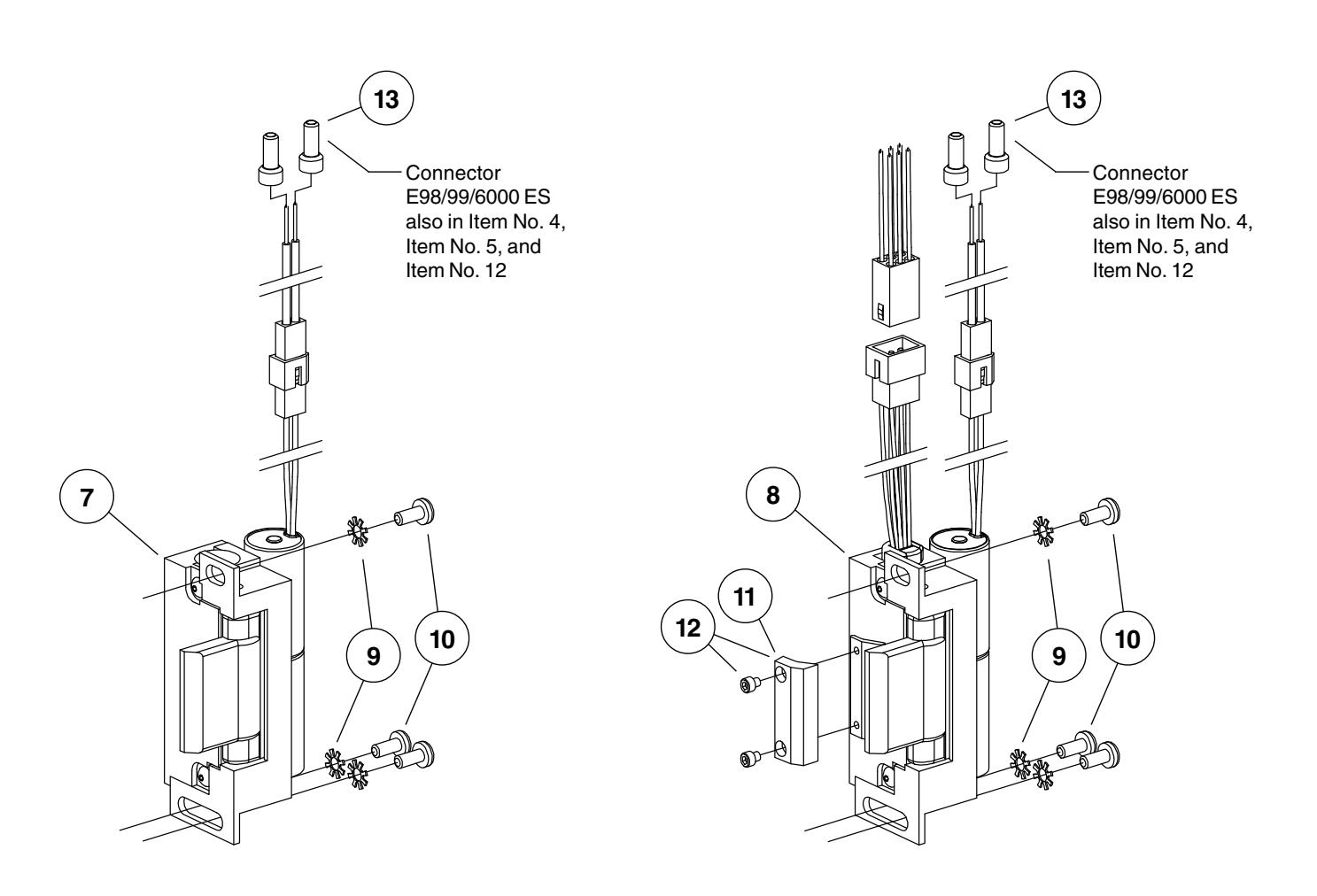 Von Duprin 6000 Series Electric Strikes Parts Manual 108727 image on page 23