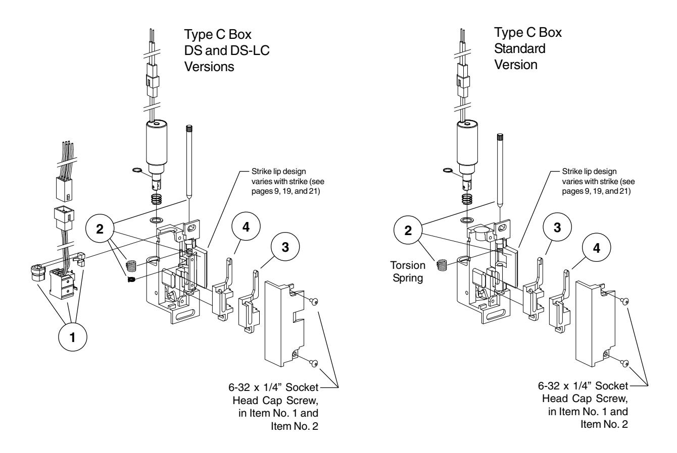 Von Duprin 6000 Series Electric Strikes Parts Manual 108727 image on page 9