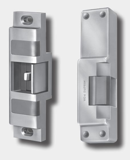 Von Duprin 6100 Electric Strike Data Sheet 105282 image on page 1