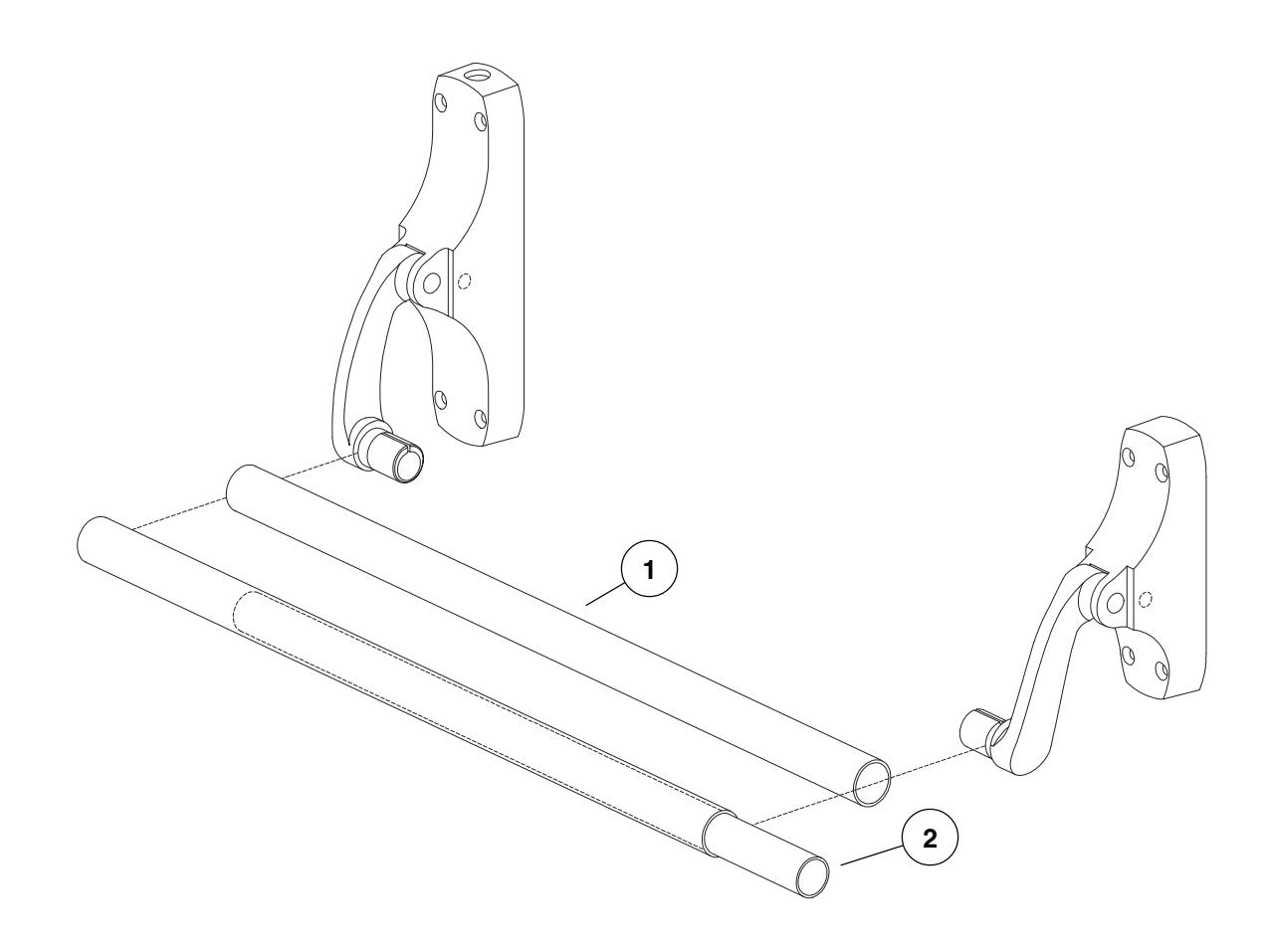 Von Duprin 8827 Surface Vertical Rod Series Exit Devices Parts Manual 108721 image on page 4