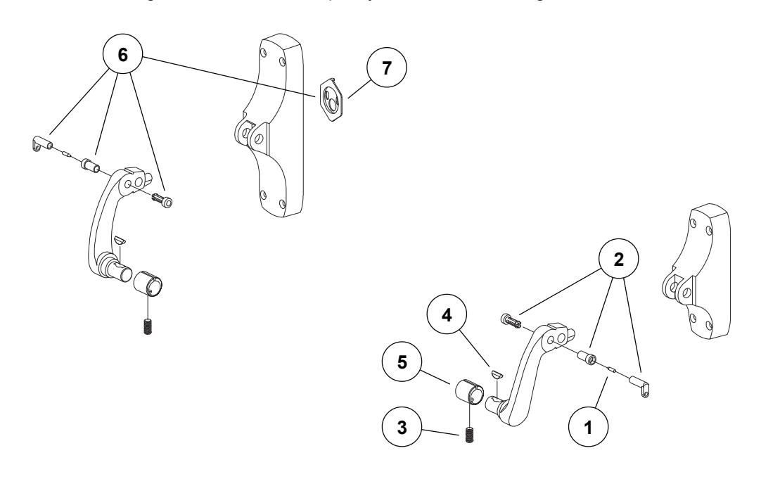 Von Duprin 8847 F Concealed Vertical Rod Exit Device Parts Manual 107097 image on page 5