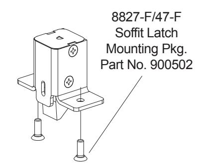 Von Duprin 8847 F Concealed Vertical Rod Exit Device Parts Manual 107097 image on page 8