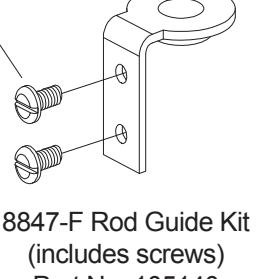 Von Duprin 8847 F Concealed Vertical Rod Exit Device Parts Manual 107097 image on page 8