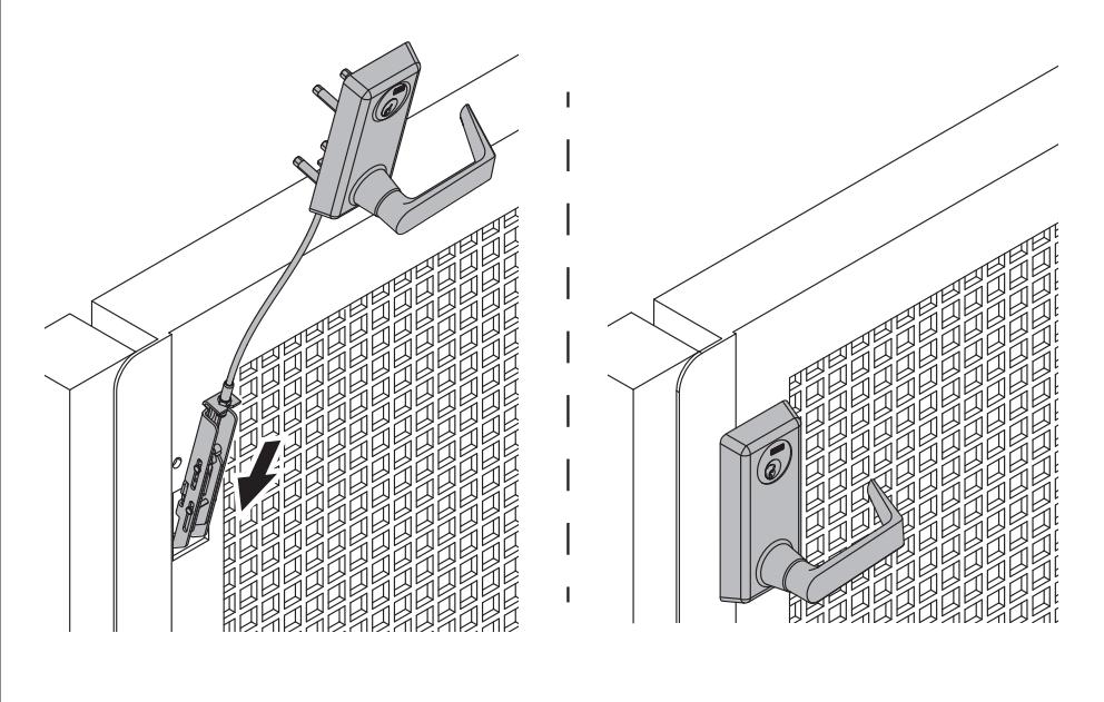 Von Duprin 98-9952 Exterior Gate Exit Device Installation Instructions image on page 5
