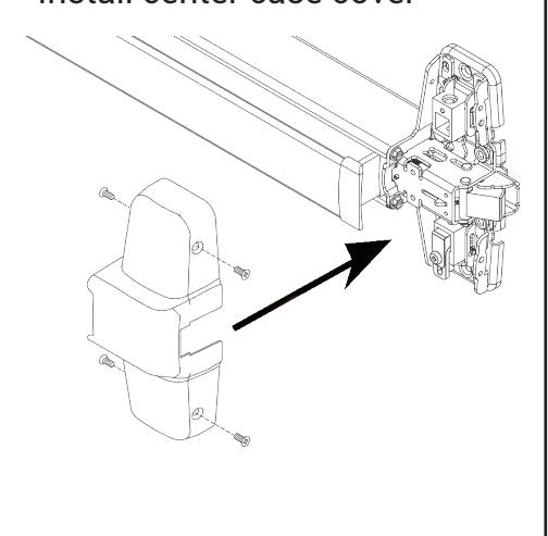Von Duprin 98-9952 Exterior Gate Exit Device Installation Instructions image on page 7