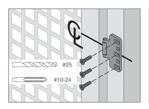 Von Duprin 98-9952 Exterior Gate Exit Device Installation Instructions image on page 7