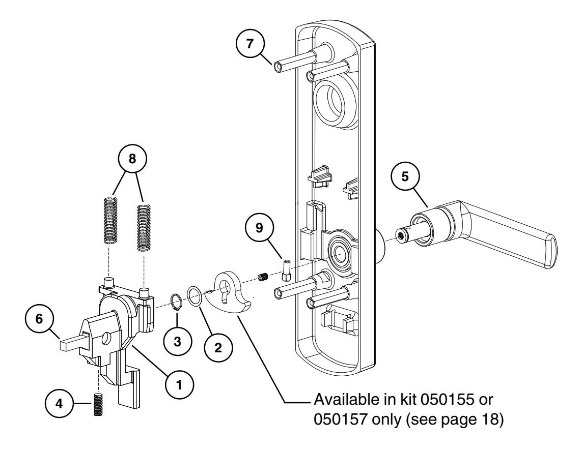 Von Duprin 990 Series Outside Trim Parts Manual 108725 image on page 16