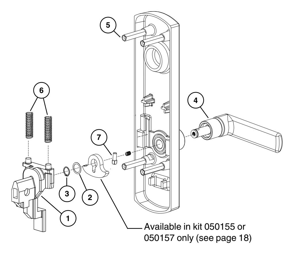 Von Duprin 990 Series Outside Trim Parts Manual 108725 image on page 18