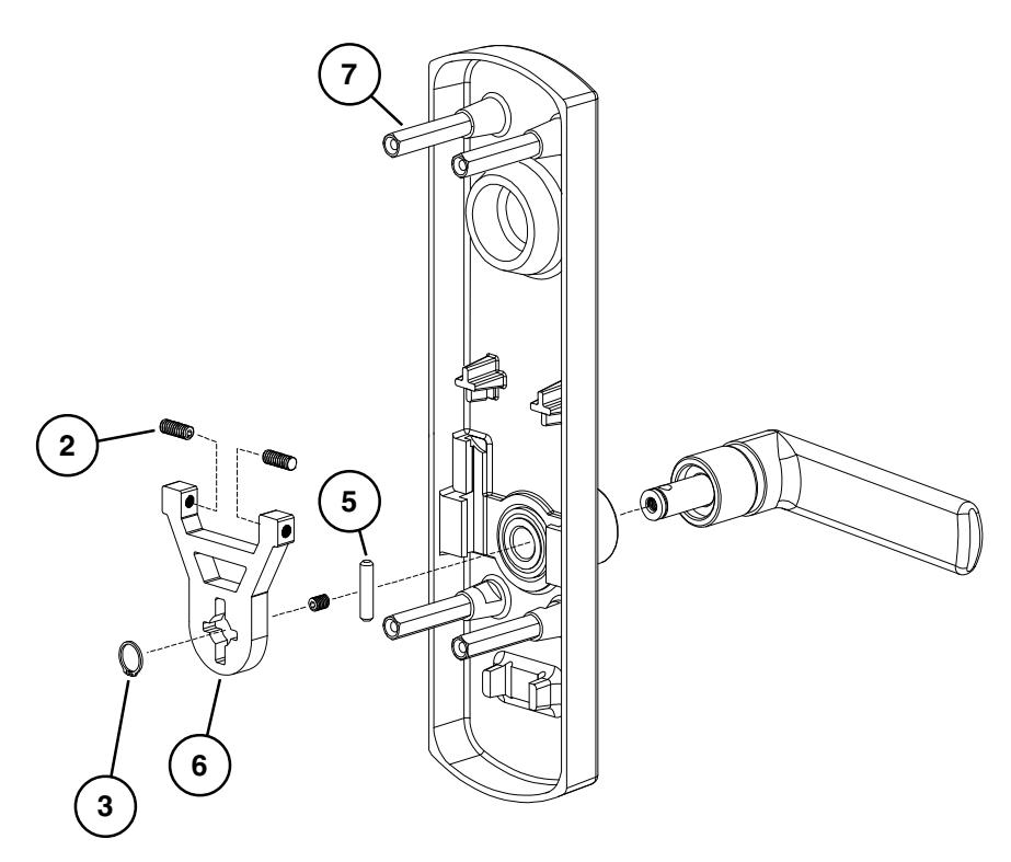 Von Duprin 990 Series Outside Trim Parts Manual 108725 image on page 19