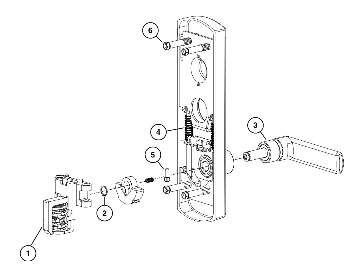 Von Duprin 990 Series Outside Trim Parts Manual 108725 image on page 24