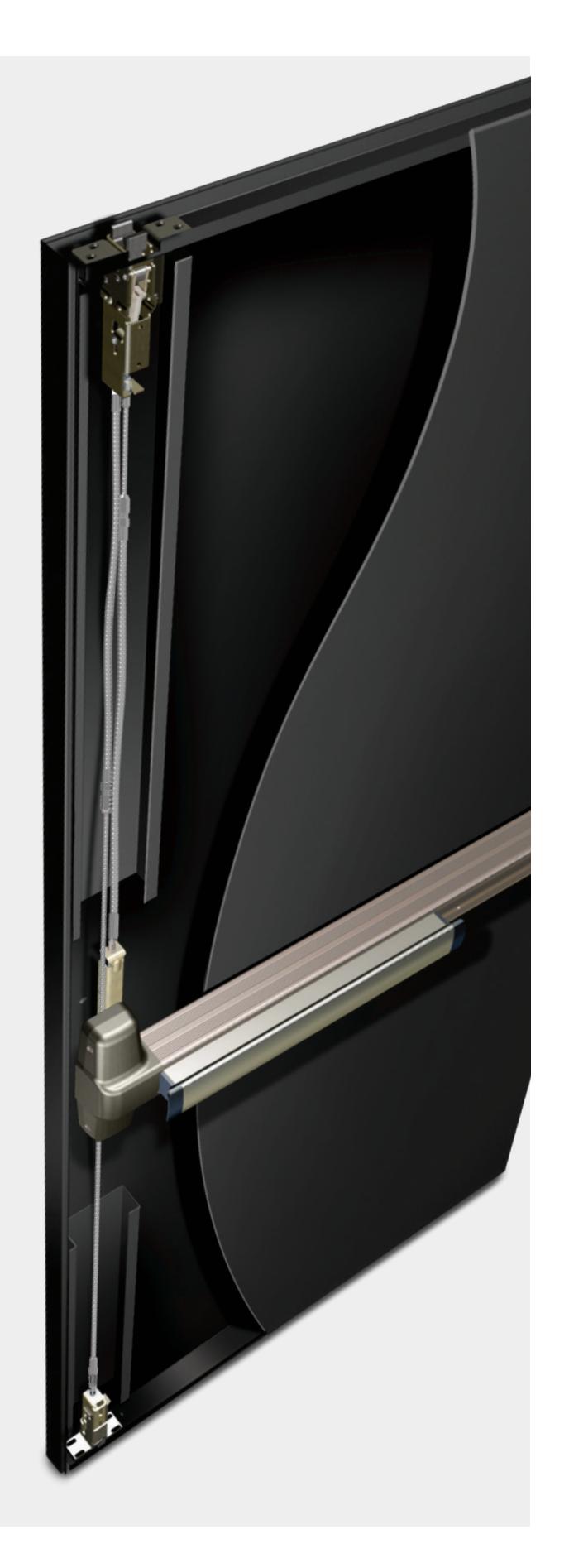 Von Duprin Concealed Vertical Cable Data Sheet 105547 image on page 1