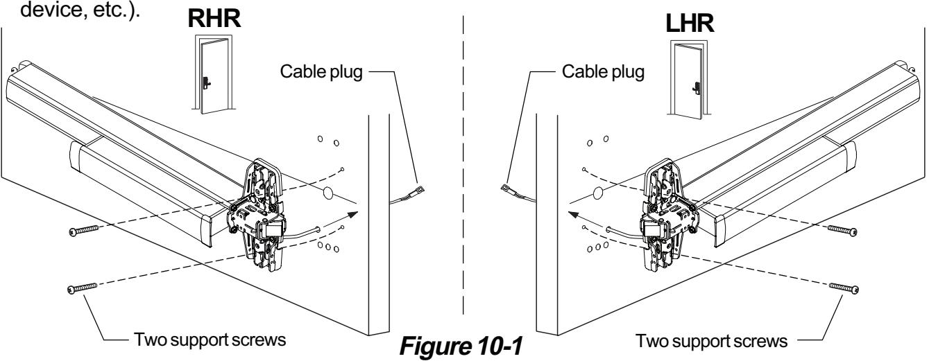 Von Duprin E996L Electric Locking Trim Installation Instruction 113206 image on page 7
