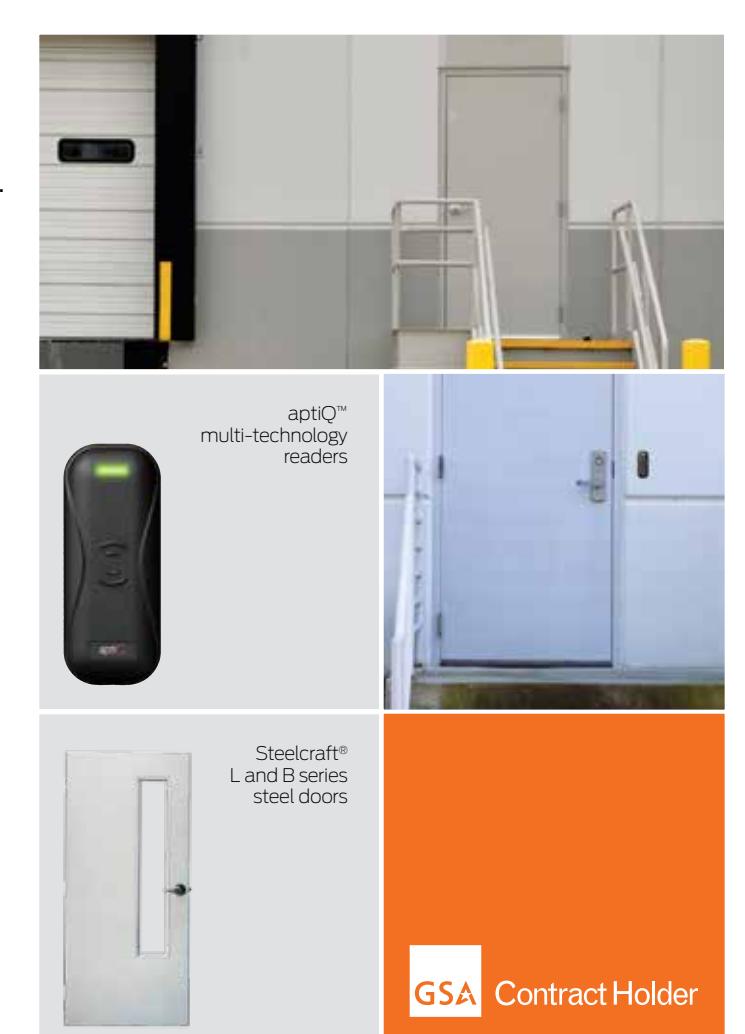 Von Duprin Government Solutions Headquarter Perimeter Entrance Doors Sheet 109141 image on page 2