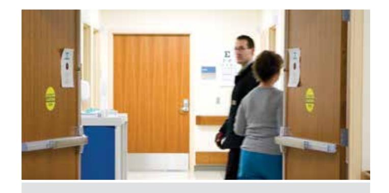 Von Duprin Government Solutions VA and Military Hospital Cross Corridor Doors Solution Sheet 109138 image on page 2