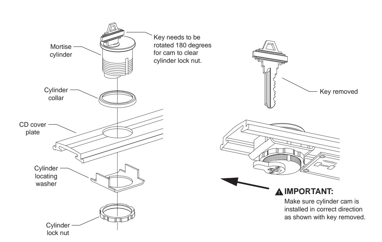 Von Duprin HD & CD Security Indicator Kit Installation Instruction 110838 diagram on page 4