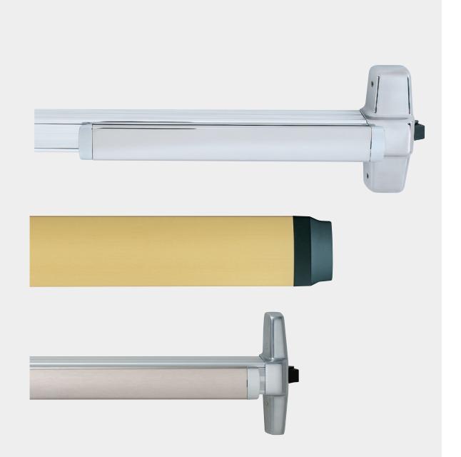 Von Duprin Quiet Electric Latch Retraction QEL Data Sheet 106586 image on page 1