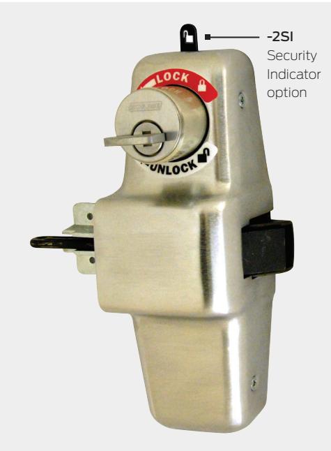 Von Duprin Security Indicator Data Sheet 110787 image on page 1